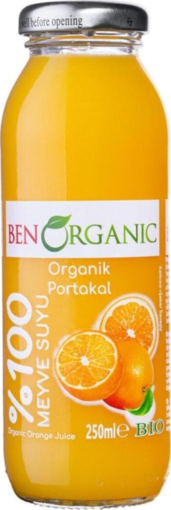 Ben Organik %100 Organik Portakal Suyu 1 X 250 Ml