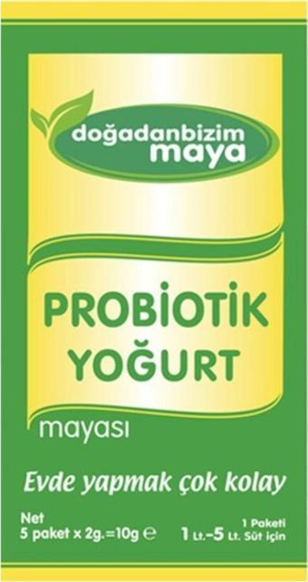 Bizim Probiyotik Yoğurt Mayası 5'Li Paket