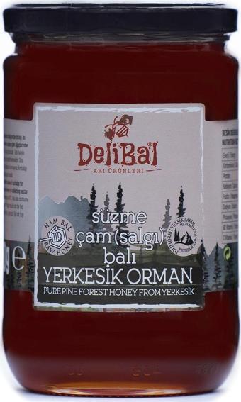 Delibal Arı Ürünleri Süzme Orman Çam Balı 850 G