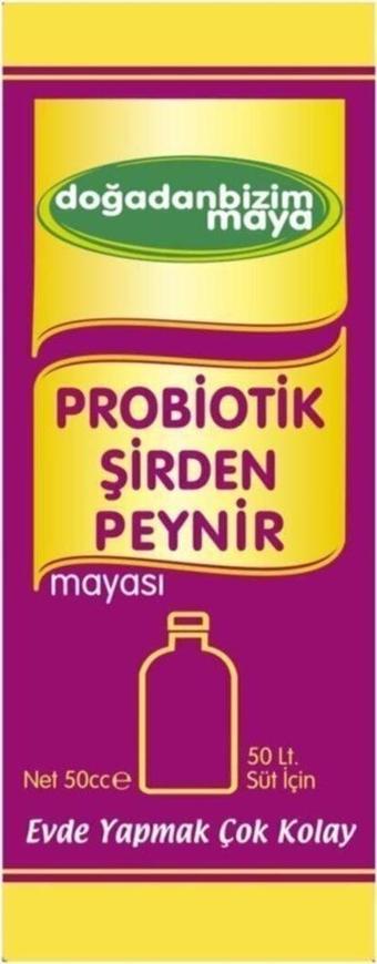 Doğadan Bizim Probiyotik Şirden Peynir Mayası 1 Şişe 50 Cc