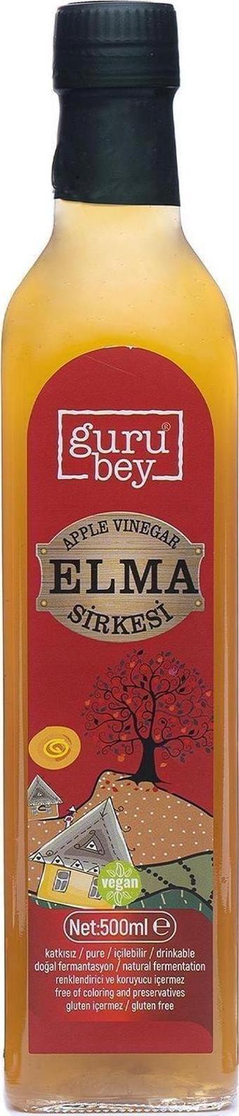 Guru Bey Elma Sirkesi 500 Ml