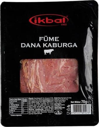 İkbal Dana Füme Kaburga 70 Gr