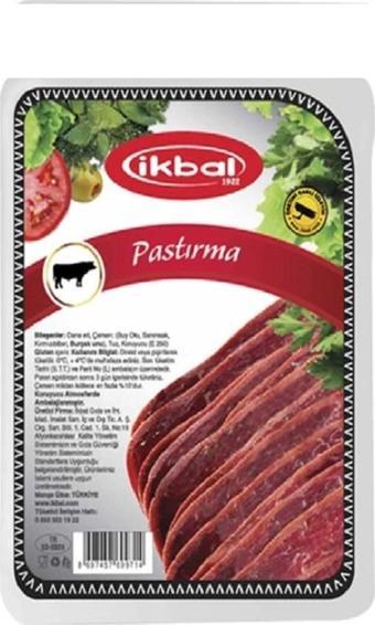 İkbal Pastırma Dilimli Çemensiz 90 Gr