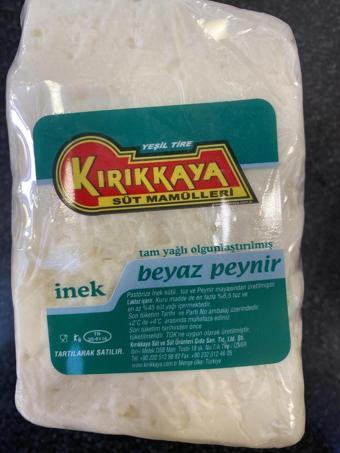 Kırıkkaya Ezine 2 Yıllık Koyun Beyaz Peynir 500 Gr