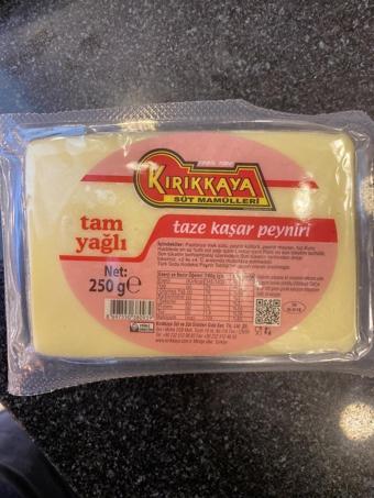 Kırıkkaya Taze Kaşar 250 Gr