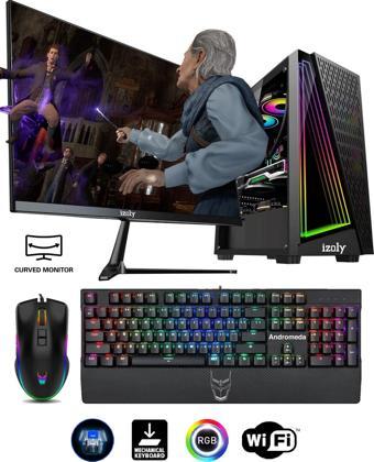 izoly Isis I5-10400f 4.30 16gb 256gb M2 Rx550 4gb 24" Oyuncu Masaüstü Bilgisayarı
