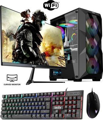 izoly Sellow X Ryzen 7 3700x 16gb 256gb M.2 Nvme Gtx1660s 6gb 24" Oyuncu Masaüstü Bilgisayarı