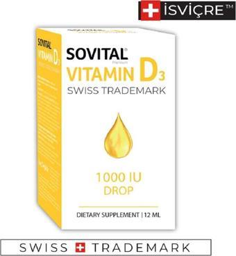 Sovital D3 Vitami 100 IU Damla 12 ml