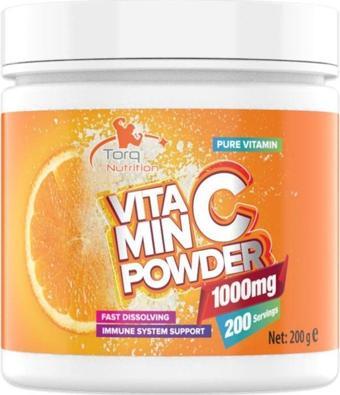 Torq Nutrition Vitamin C Powder (1000 Mg) 200 Gr