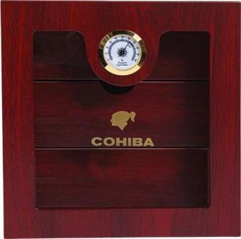 Cohiba 3 Çekmeceli Sedir Humidor Puro Kutusu Kiraz