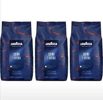 Lavazza Espresso Crema E Aroma Çekirdek Kahve 1 kg 3'lü