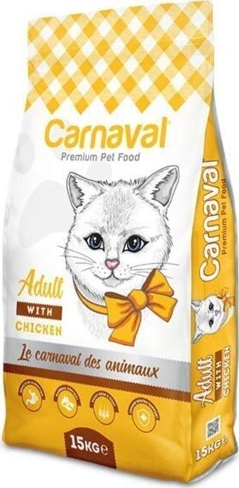 Carnaval Premium Cat Adult Tavuklu Yetişkin Kedi Maması 15 Kg