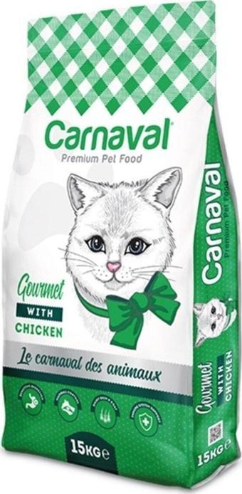 Carnaval Premium Gurme Tavuklu Yetişkin Kedi Maması 15 Kg