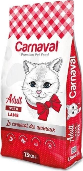 Carnaval Premium Kuzu Etli Yetişkin Kedi Maması 15 Kg