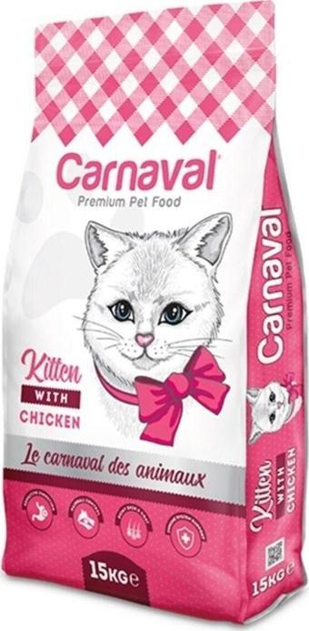 Carnaval Premium Yavru Kedi Maması Tavuklu Kitten 15 Kg