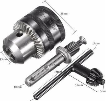 Mandiren Metal Mandrel Anahtarlı Sds Bits Adaptör Mand