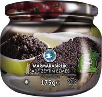 MARMARABİRLİK SİYAH SADE EZMESİ CAM 175 GR