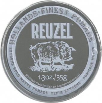 Reuzel Extreme Hold Matte Pomade Erkekler için Saç Şekillendirici Krem 35Gr