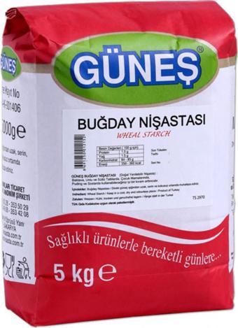 Güneş Buğday Nişastası 5 kg