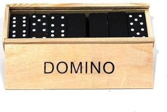 Ahşap Kutulu Domino