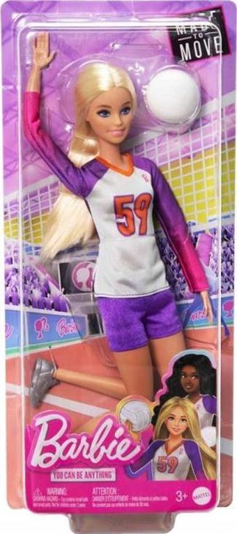 Barbie Sporcu Bebek Voleybolcu HKT72