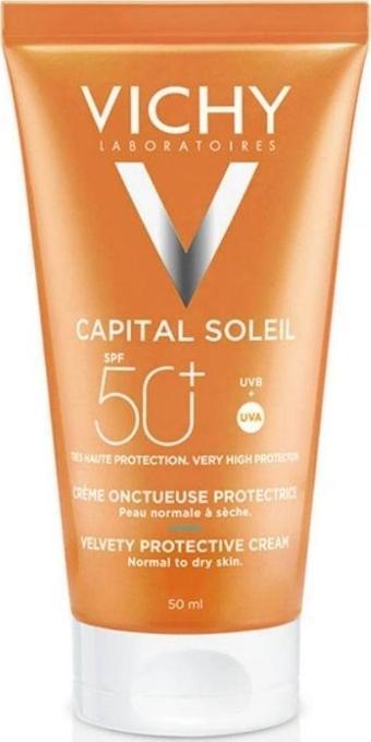 Vichy Capital Soleil Spf50+ Velvety Güneş Kremi 50 ml