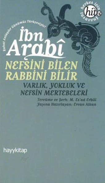 Nefsini Bilen Rabbini Bilir - Muhyiddin İbnü'l Arabi - Hayykitap