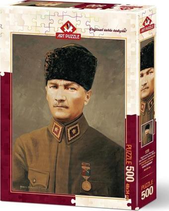 Art Puzzle 500 Parça Puzzle Başkomutan Mereşal Gazi Mustafa Kemal 4158