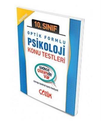 10.SINIF PSİKOLOJİ OPTİK FORMLU  K.TEST YAPRAK TEST - ÇÖZÜM YAYINLARI