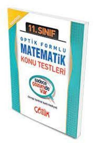 11.SINIF MATEMATİK Y.T OPTİK FORMLU - ÇÖZÜM YAYINLARI