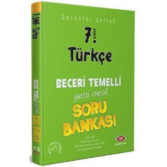 7.SINIF TÜRKÇE SORU BANKASI GARANTÖR SERİSİ - DATA YAYINLARI