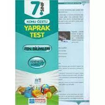 7.SINIF FEN BİLİMLERİ YAPRAK TEST - EVRENSEL İLETİŞİM - Evrensel İletişim Yayınları