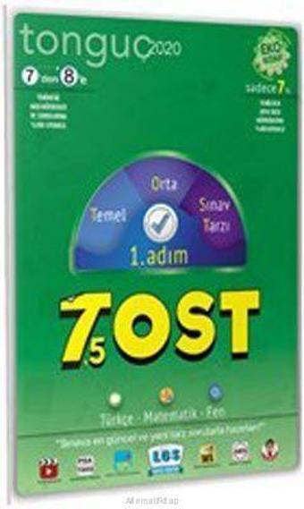 7 DEN 8 E TOST 1.ADIM ( TÜRKÇE MATEMATİK FEN )  - Tonguç Yayınları