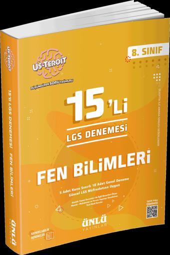 LGS FEN BİLİMLERİ 15 Lİ DENEME - ÜNLÜ YAYINALRI