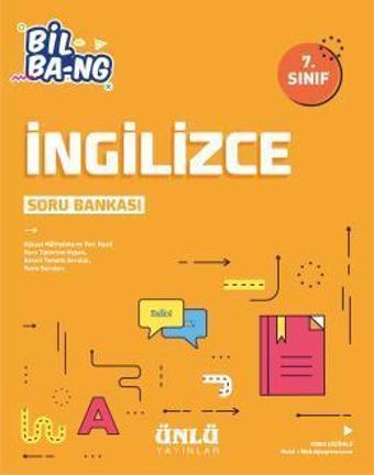 7.SINIF İNGİLİZCE SORU BANKASI BİL BANG - ÜNLÜ YAYINLARI