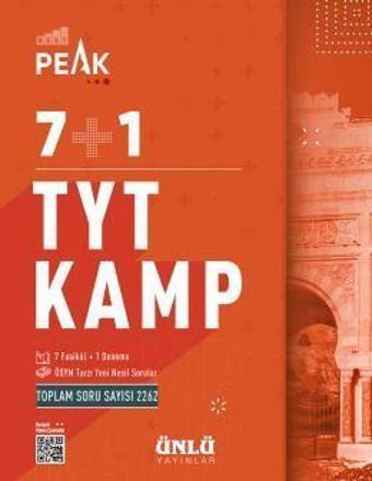 TYT KAMP KİTABI ( 7+1 ) BEST PEAK SERİSİ - ÜNLÜ