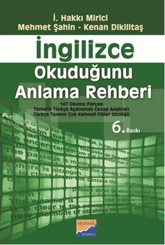 İngilizce Okuduğunu Anlama Rehberi - Mehmet Şahin - Siyasal Kitabevi