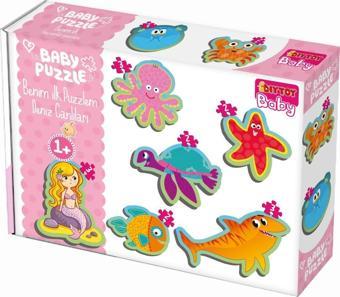 Baby Puzzle Deniz Canlıları İlk Puzzlem Lisanslı Ürün