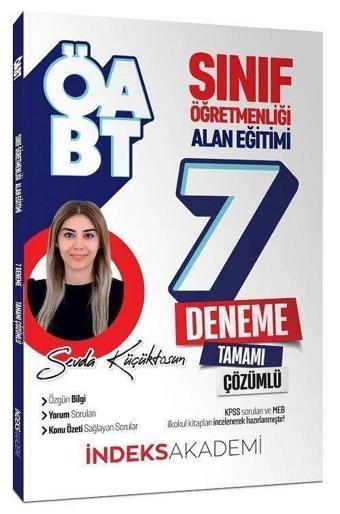 2023 ÖABT Sınıf Öğretmenliği Alan Eğitimi 7 Deneme Çözümlü - SBNET Yayınları