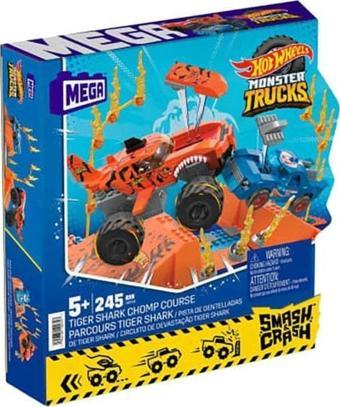 Mega Hot Wheels Smash N Crash Tiger Shark Çarpışma Seti HFK88