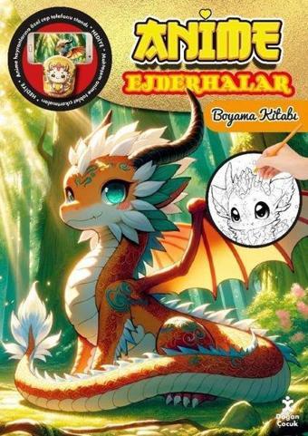 Anime Ejderhalar Boyama Kitabı - Doğan Çocuk