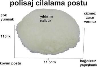 Polisaj Postu 115lik Kuzu Postu Çizmez Cırtlı Yapışkanlı