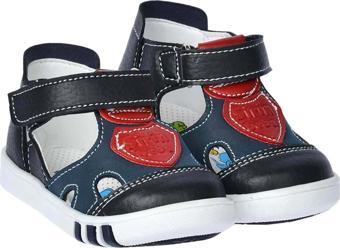 Kiko Kids Erkek Çocuk İlk Adım Ayakkabı Şb 2250-55 Siyah - Lacivert