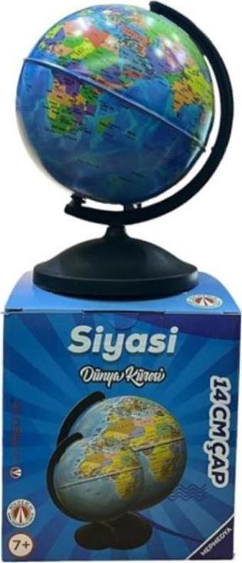 Mepmedya Yayınları Siyasi Dünya Küresi 14 cm - Mepmedya Yayınları