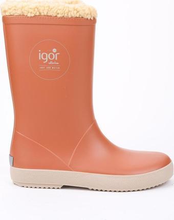 IGOR Splash Dk Borreguito Erkek Çocuk Su Geçirmez Yağmur Kar Çizmesi W10293 Taba - Bej