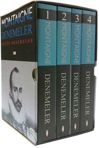 Montaigne Denemeler - 4 Cilt - Michel de Montaigne - Say Yayınları