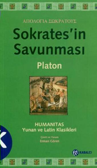 Sokrates'in Savunması - Platon  - Kabalcı Yayınevi