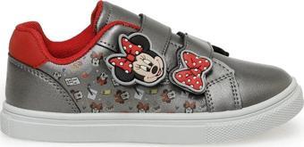 Minnie Mouse Borind Cırtlı Kız Çocuk Spor Ayakkabı Antrasit