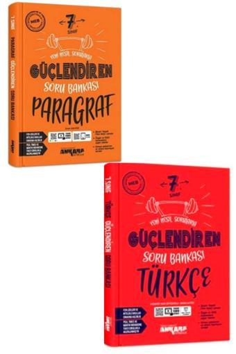 Ankara 7.Sınıf Türkçe Soru Bankası Ankara 7.sınıf Paragraf Soru Bankası Güçlendiren - Ankara Yayıncılık