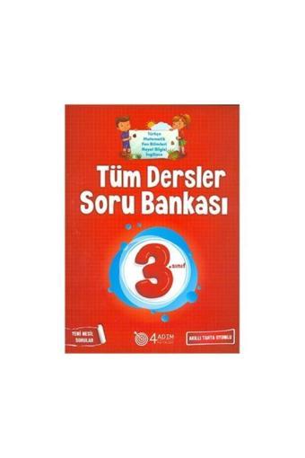 4 Adım Yayınları 3. Sınıf Tüm Dersler Soru Bankası - 4 Adım Yayınları